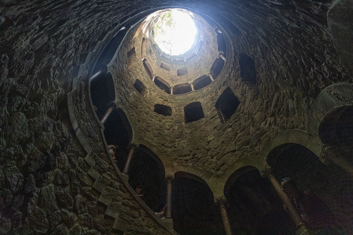 Quinta da Regaleira initiation well in Sintra