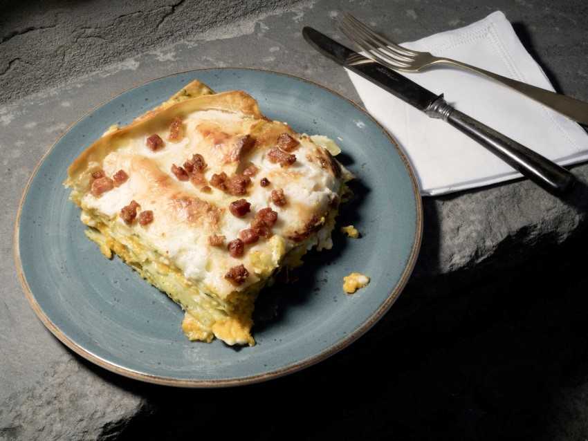 Recipe for Pumpkin and Speck Lasagne