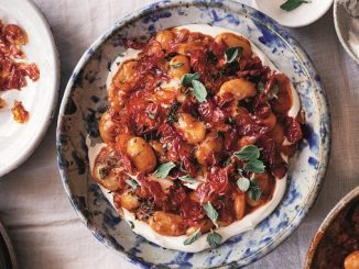 Recipe for Butter Beans with Roasted Cherry Tomatoes