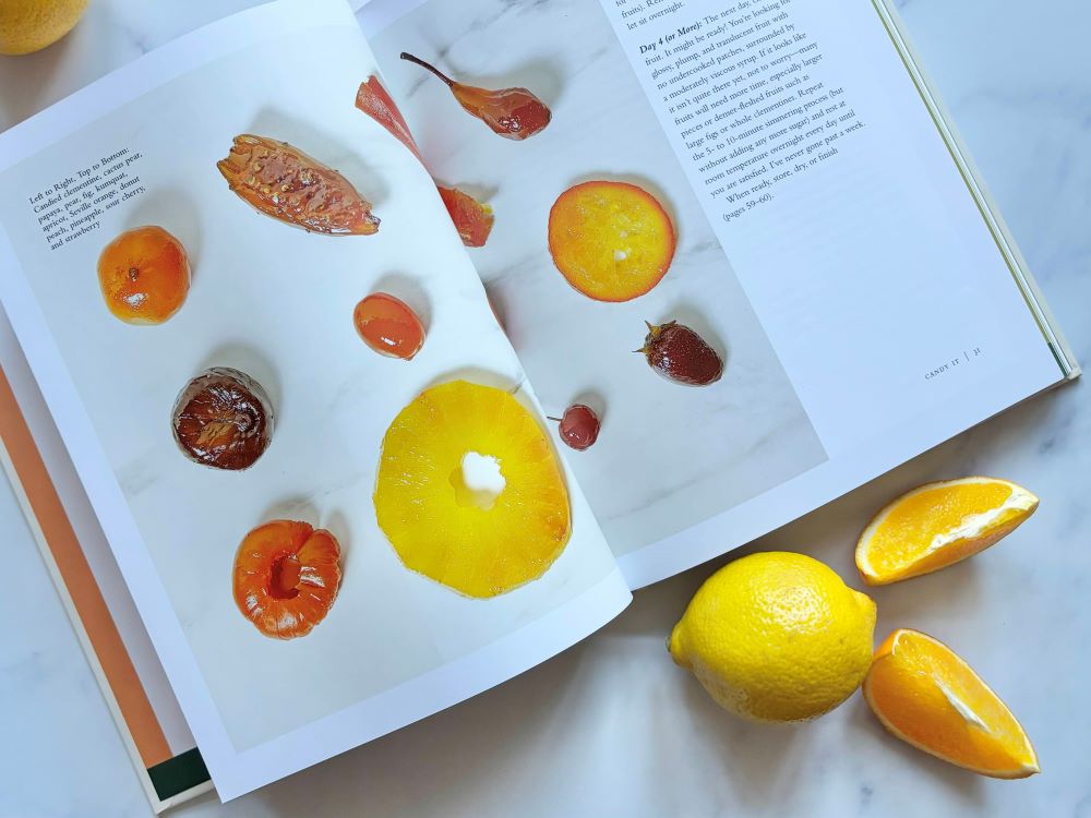 Nature's Candy is a Mouthwatering Cookbook for Candied Fruit