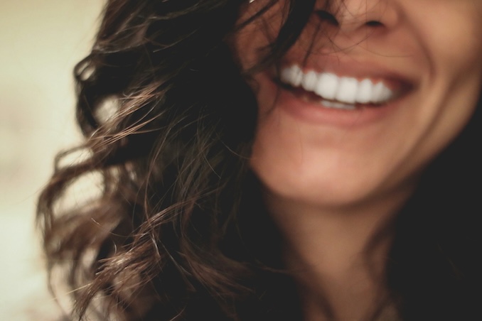 A woman's smile