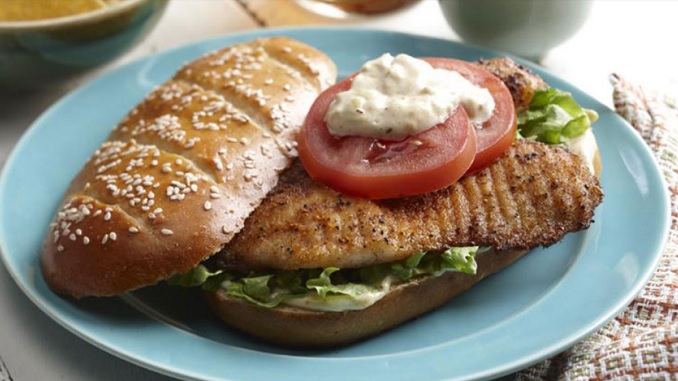 Cajun Fish Sandwiches