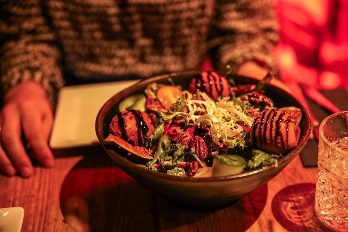 La Forge Chèvre Chaud Salad