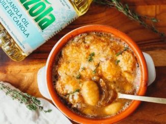 Recipe for French Onion Gnocchi Soup