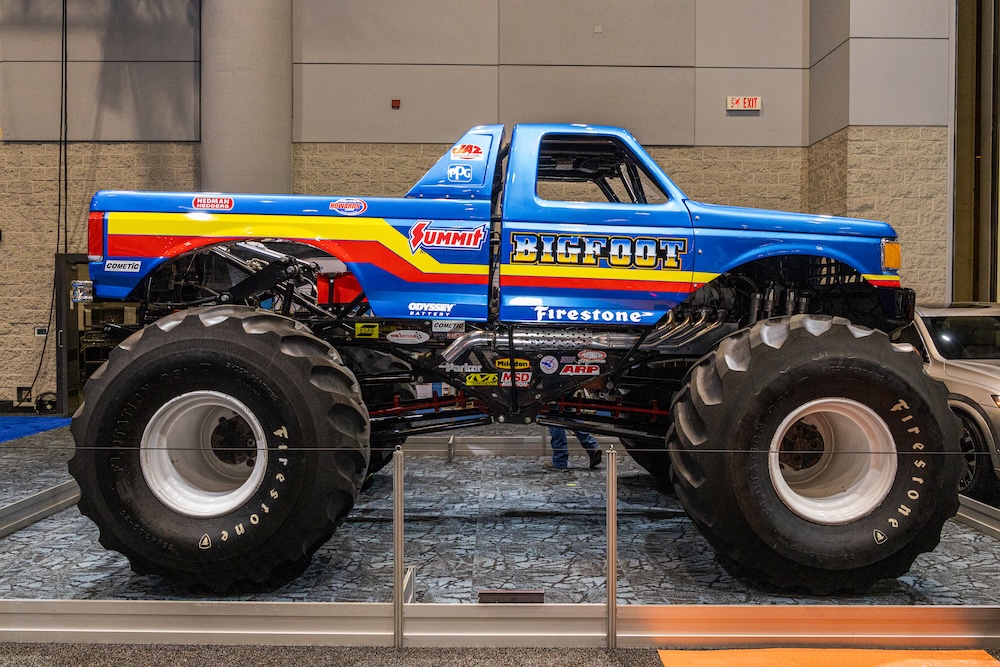 Bigfoot Monster Truck with HotWheels