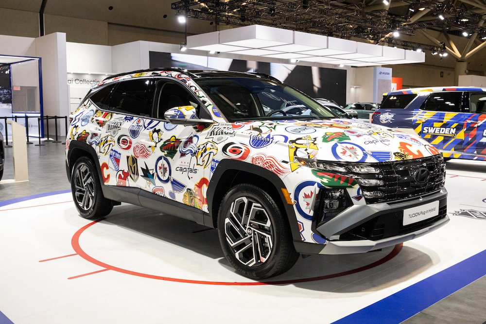 Hyundai and the NHL at the Canadian AutoShow