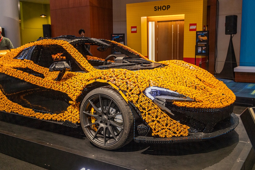 LEGO McLaren P1 at 2025 Canadian AutoShow