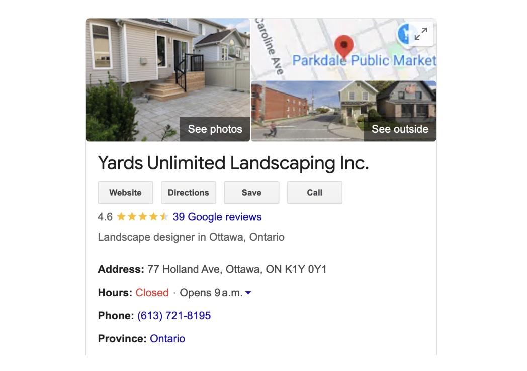 Ottawa landscaping