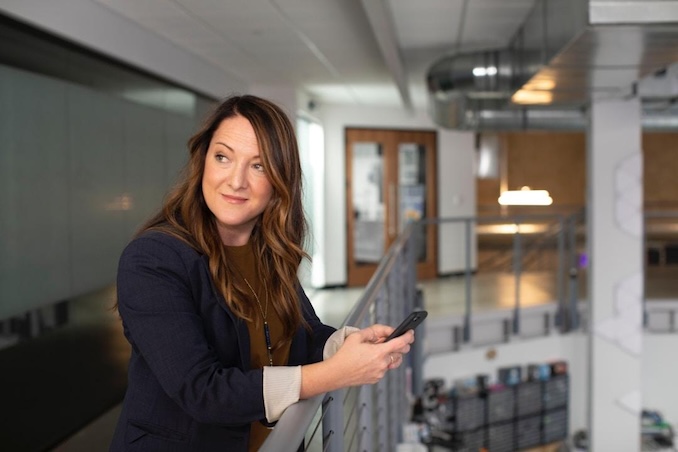 woman in office