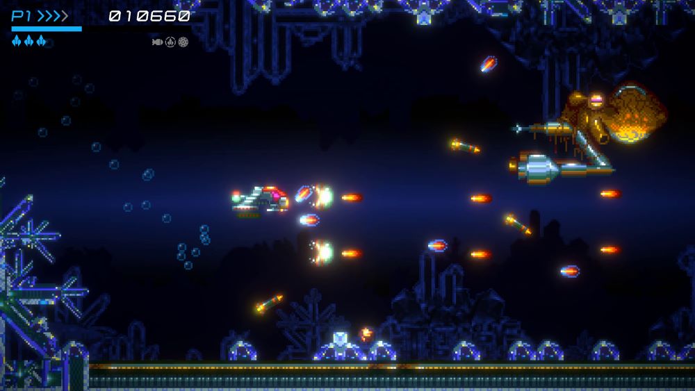 X-Out: Resurfaced (Steam Deck) Review: Once More Unto the Robot Alien Space Sharks