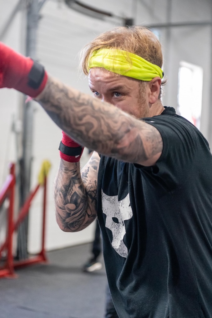 David Patriquin and the Fight to End Cancer charity boxing event