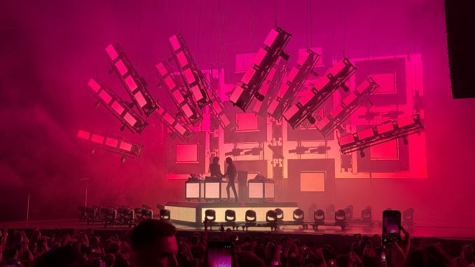 Justice Lights Up the Budweiser Stage
