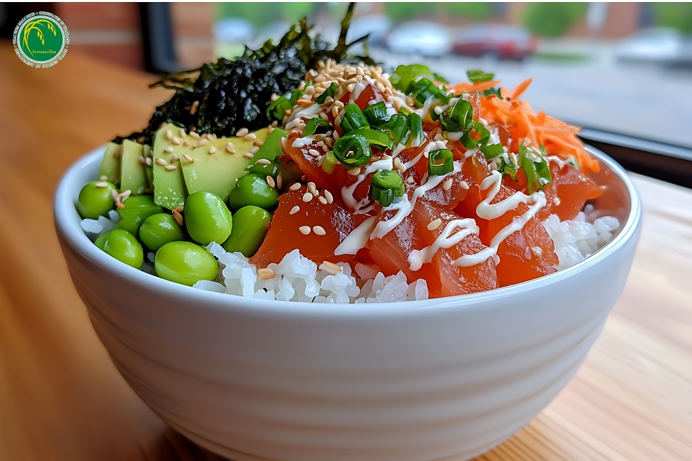 Recipe for Salmon Rice Bowl