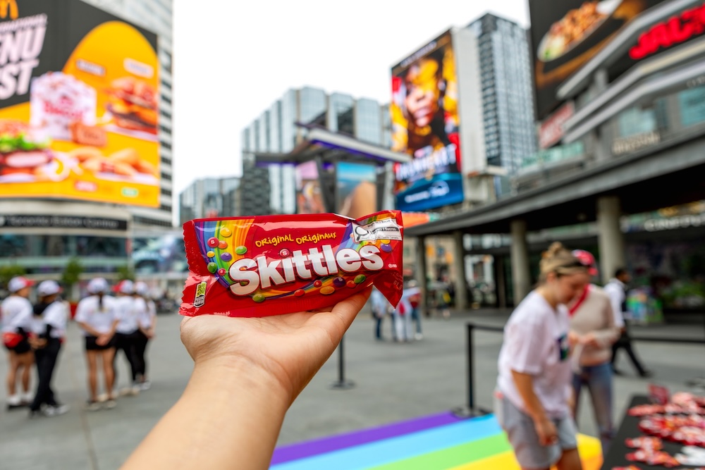 Skittles Launches “Ink The Rainbow” Campaign to Restore and Protect Pride Symbols Across Canada