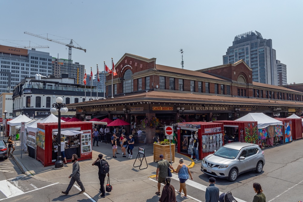 Byward Market in Ottawa, Photo by Joel Levy