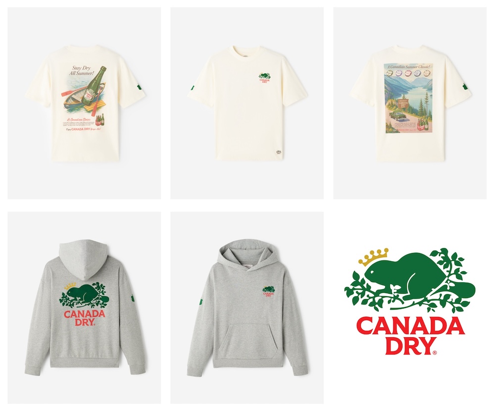 Canada Dry and Roots Team Up for Limited-Edition Summer Collection Launching in Toronto