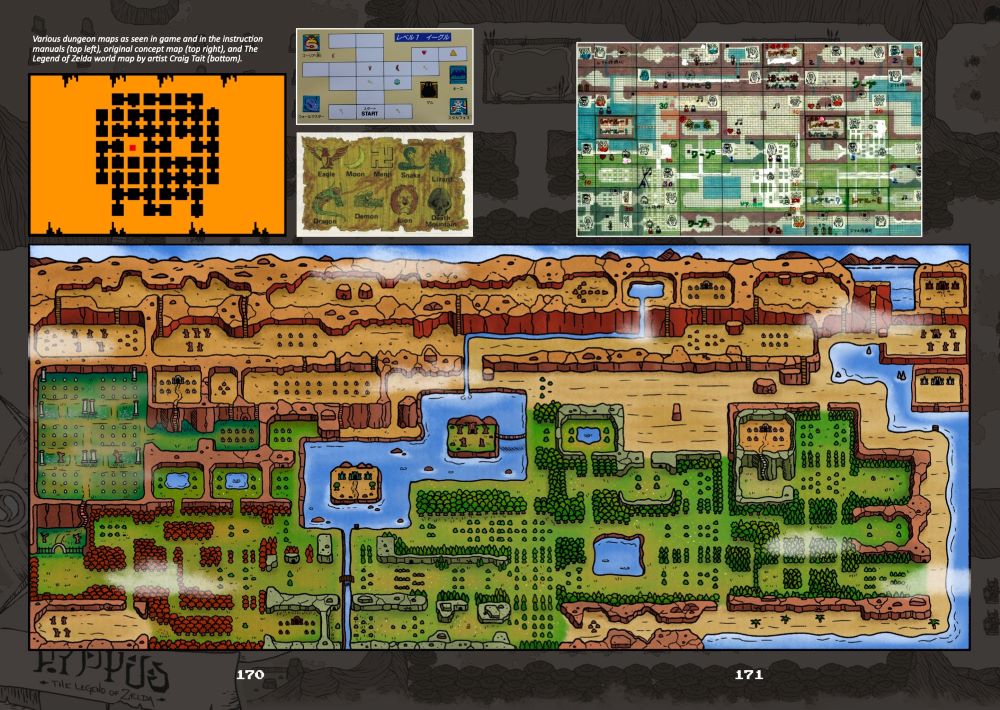 Video Game Maps Collection (Review): From Hyrule to the Mushroom Kingdom
