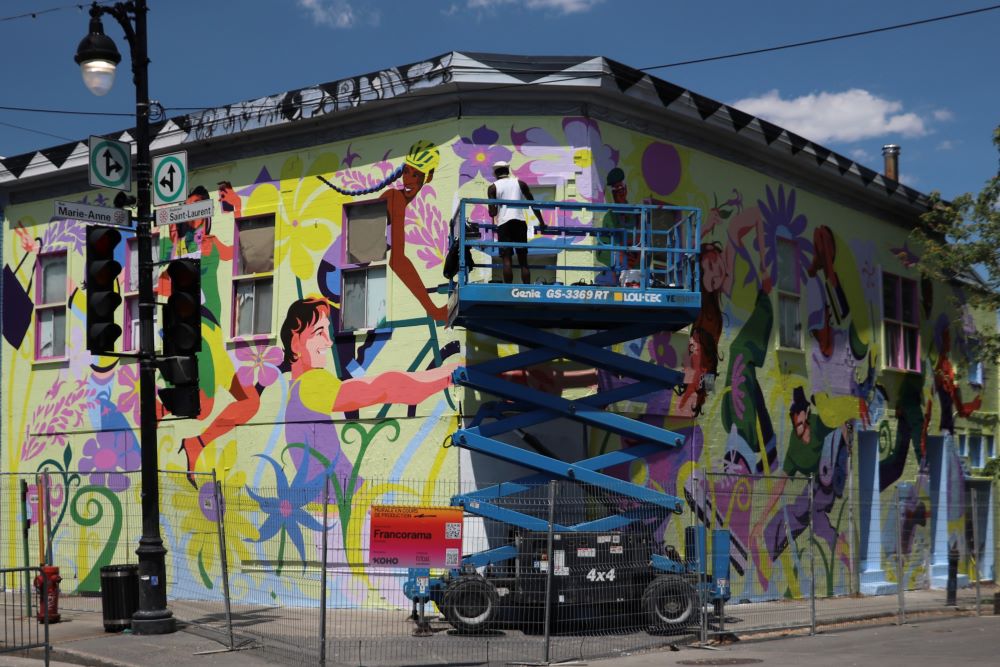 Francorama: Painting Montreal’s Soul, One Mural at a Time
