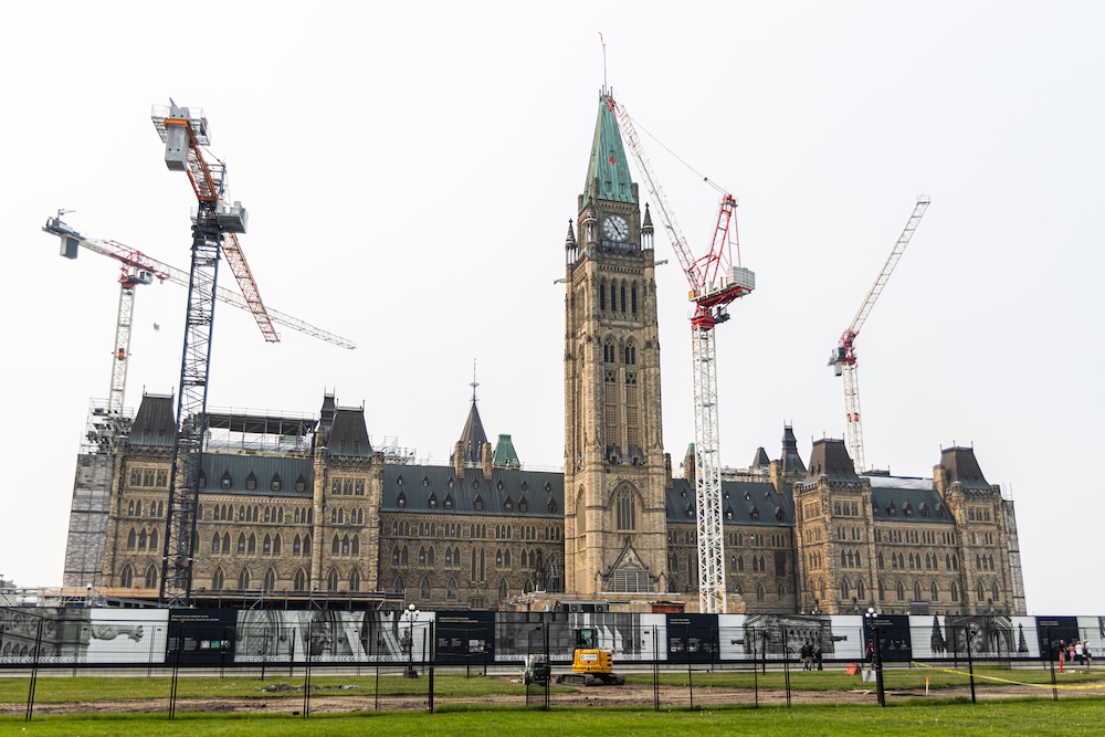 Parliament Building - Peace Tower. Photo by Joel Levy