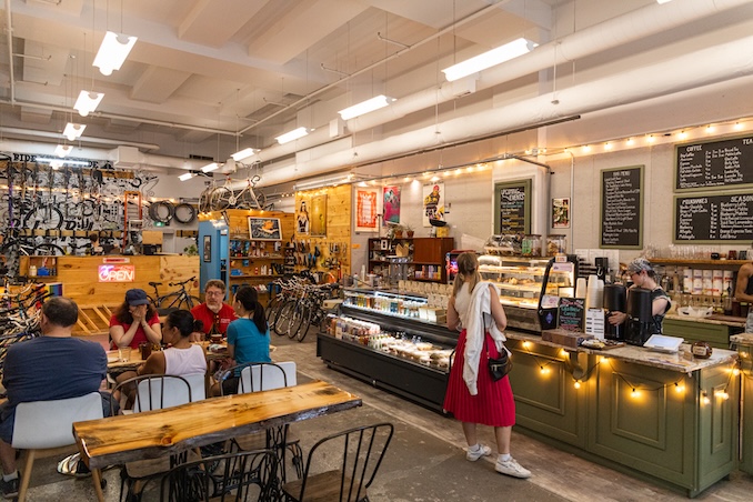 Ottawa bike café
