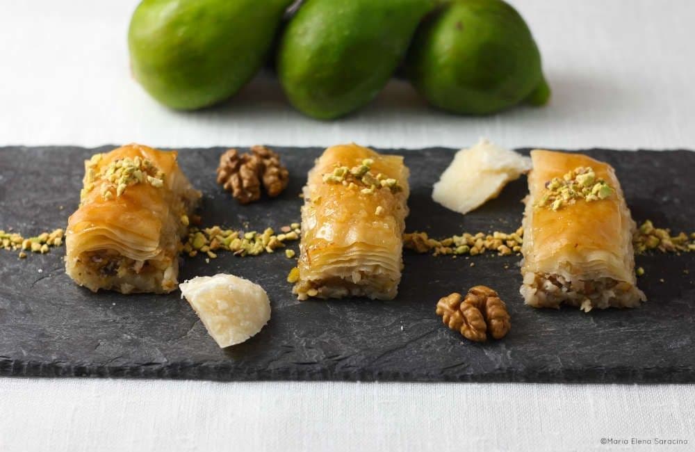 Recipe for Baklava with Figs