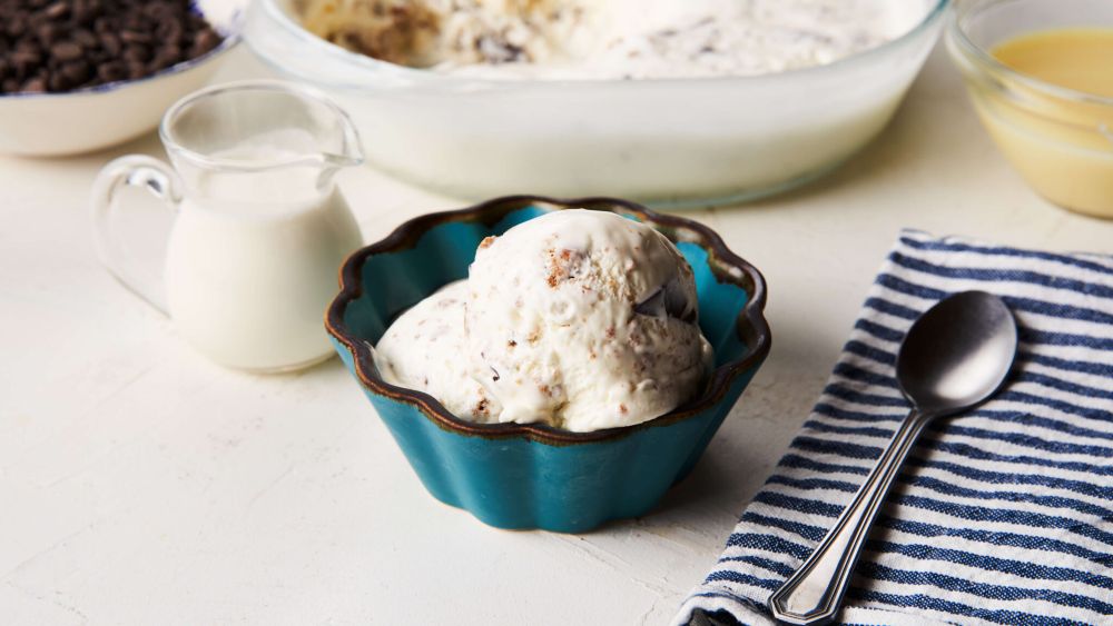 Recipe for Creamy Campfire Homemade Ice Cream