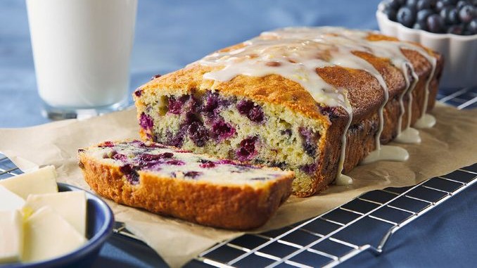 Recipe for Buttermilk Blueberry Lemon Loaf