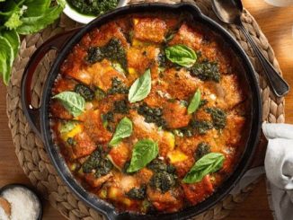Recipe for Zucchini Involtini Bake