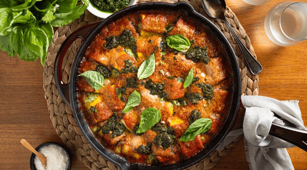 Recipe for Zucchini Involtini Bake