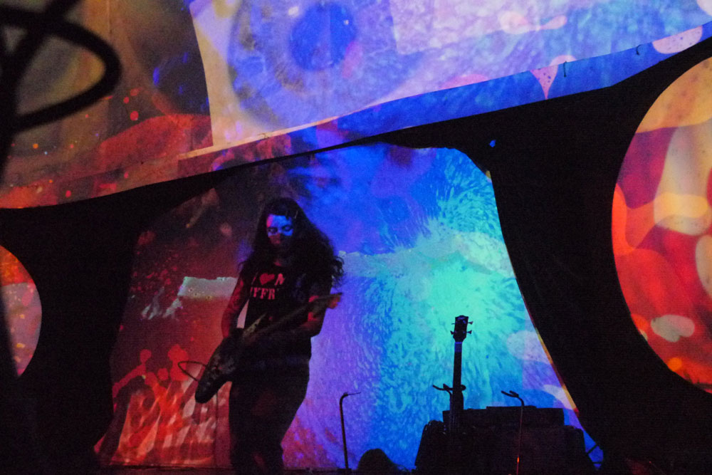 Water From Your Eyes perform at Project Nowhere music festival