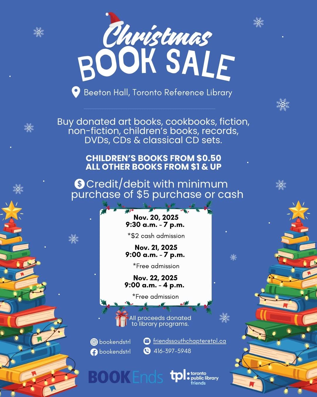 Toronto Public Library Book Sale 2025: Dates, Location & Details graphic