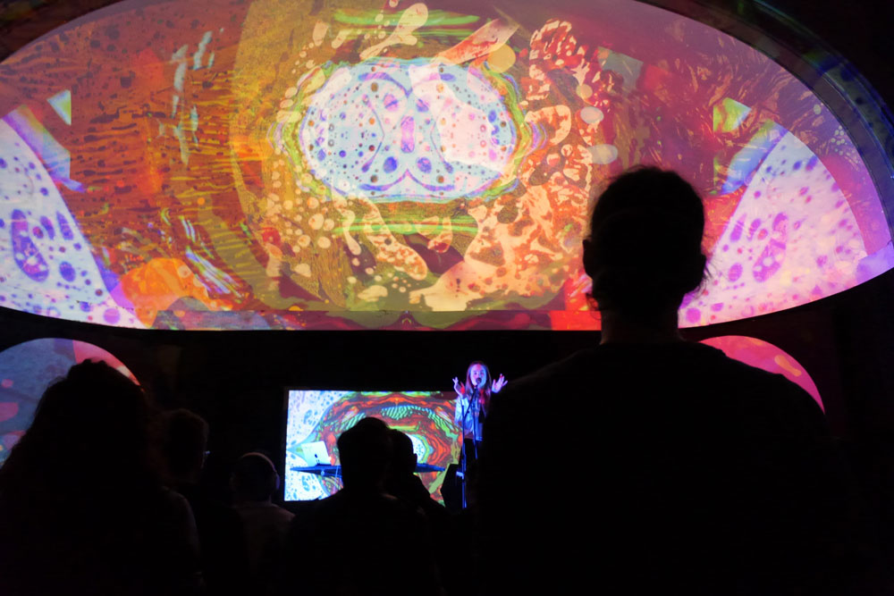 Kat Duma at Project Nowhere music festival