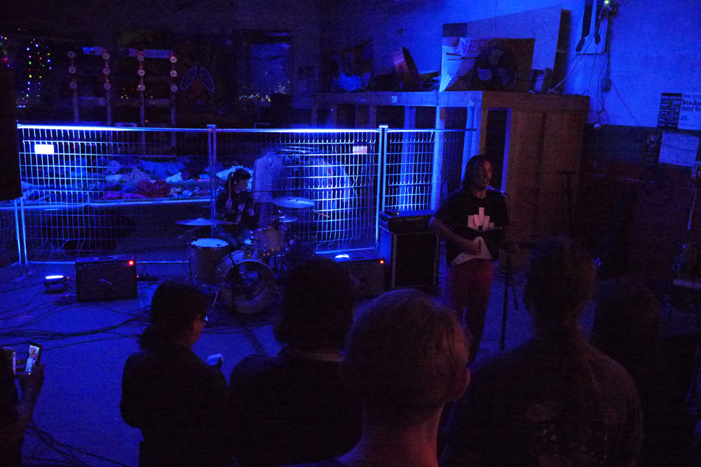 Gus Englehorn at Project Nowhere music festival