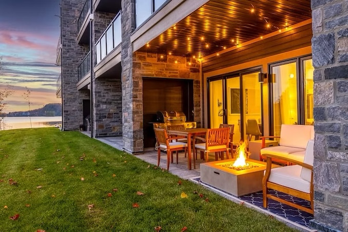 Lakeside Oasis Spa Getaway with Sauna by Premier Host