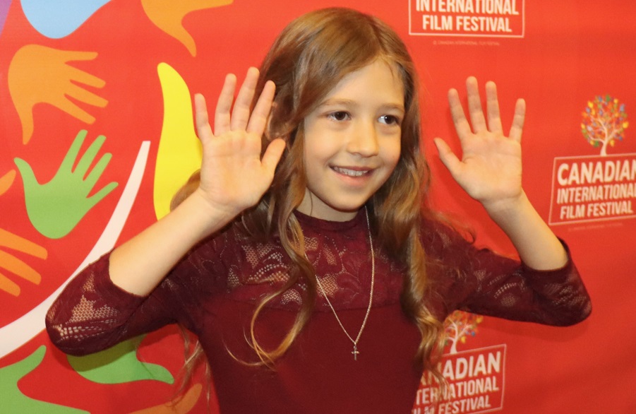 Franky Glover plays a young Katy Preston in Hidden movie