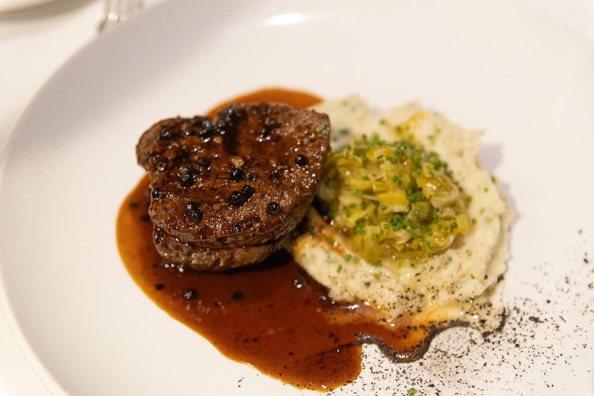 AAA Filet Mignon from seb L'artisan culinaire restaurant in Mont Tremblant
