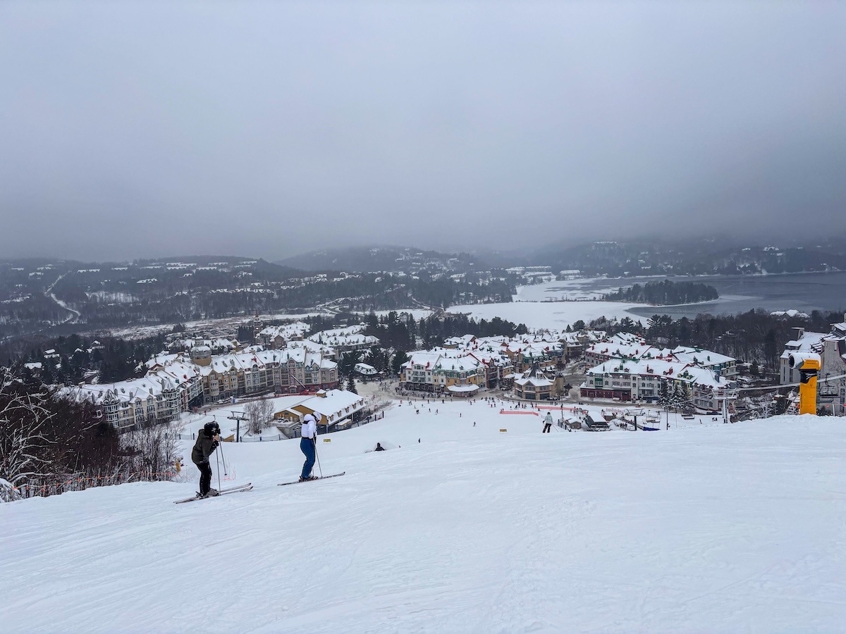 Skiing and Snowboarding in Mont Tremblant, Quebec, Canada