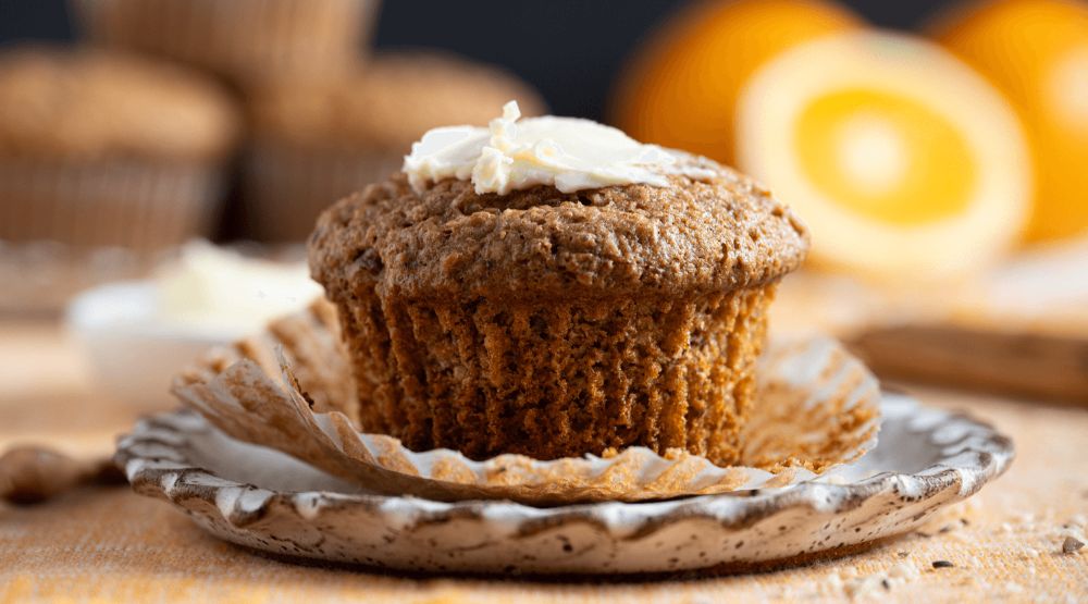 Recipe for Carrot Pecan Bran Muffins