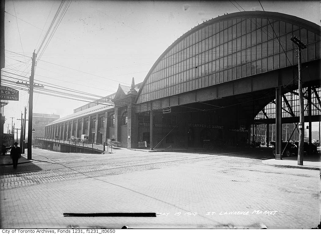 1914-St. Lawrence Market, northeast elevation