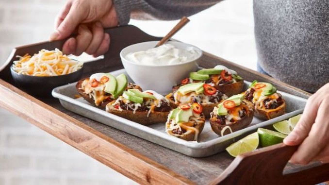 Recipe for Mexican Potato Skins