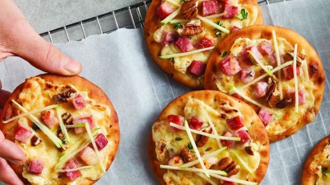 Recipe for Pizzettas with Apple