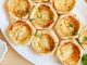 Recipe for Two-Bite Poached Pear Cheese Tarts